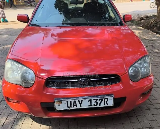 Subaru Impreza 2003 Red