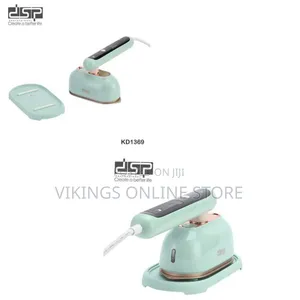 2-in-1 Professional Steam Iron 1400W of Powerful Handheld Clothing
