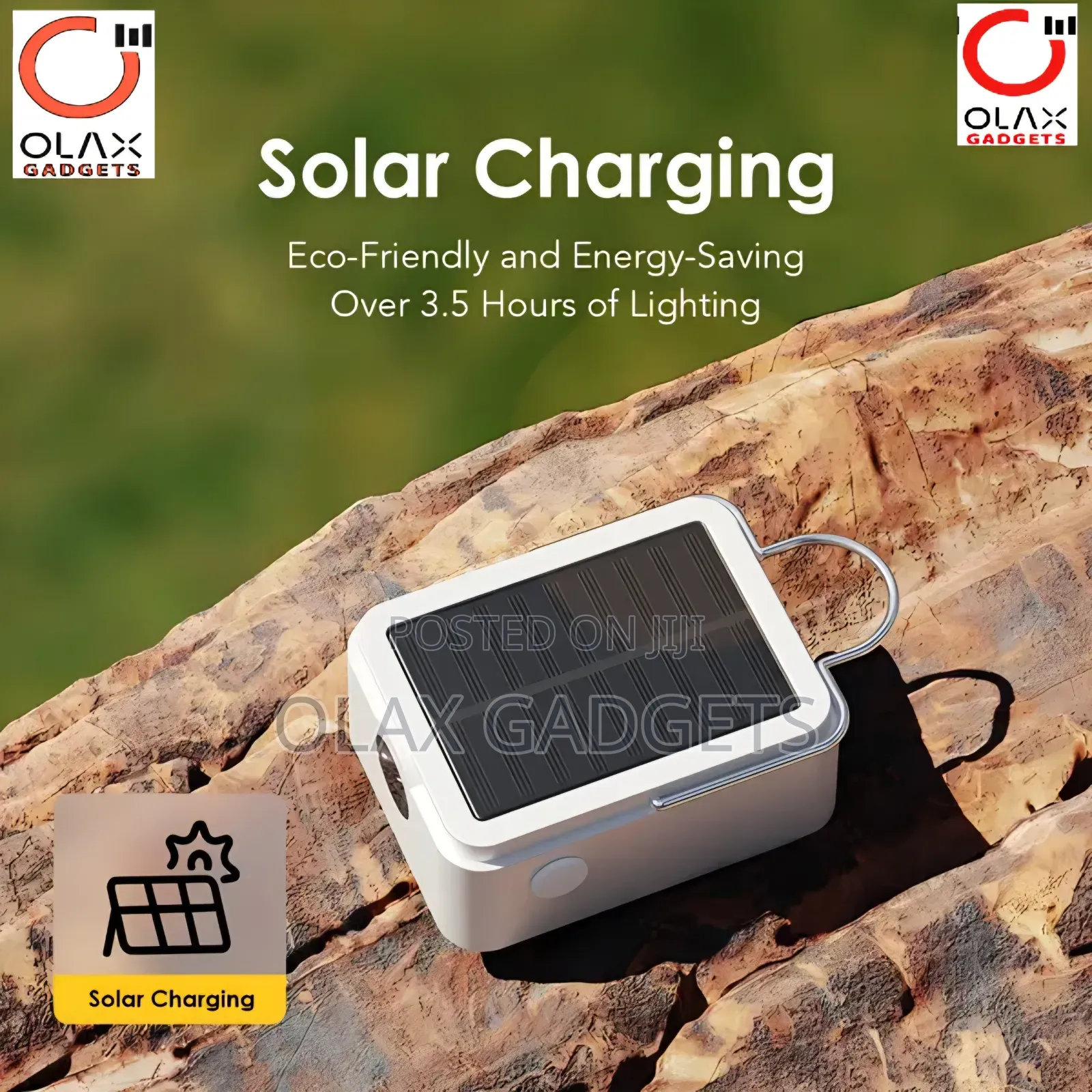 Oraimo SmartLamp Solar 2Pcs - Outdoor Waterproof 450mAh Solar Lights