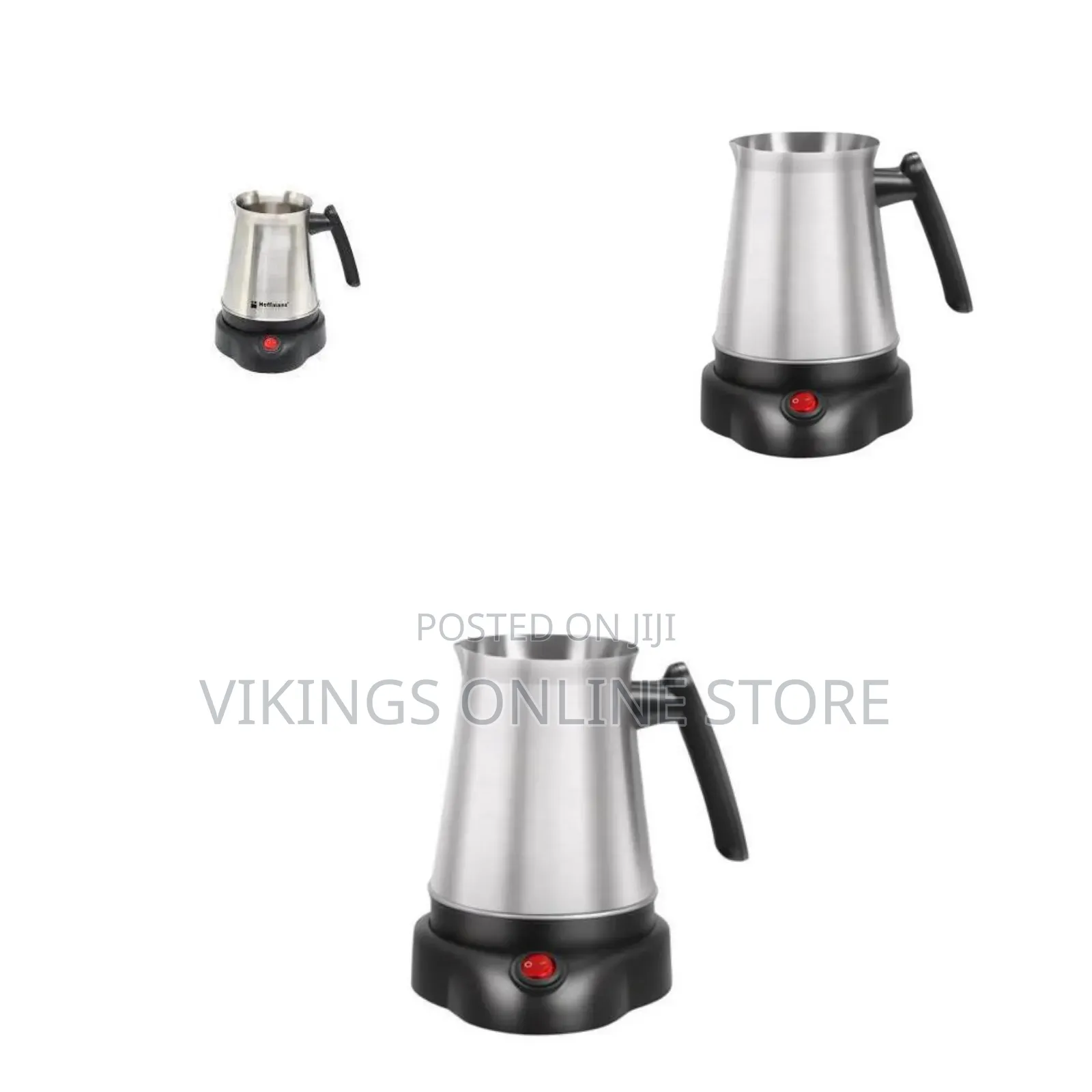 Hoffmans 800ML Grand Electronic Coffee Pot Stainless Steel Coffee