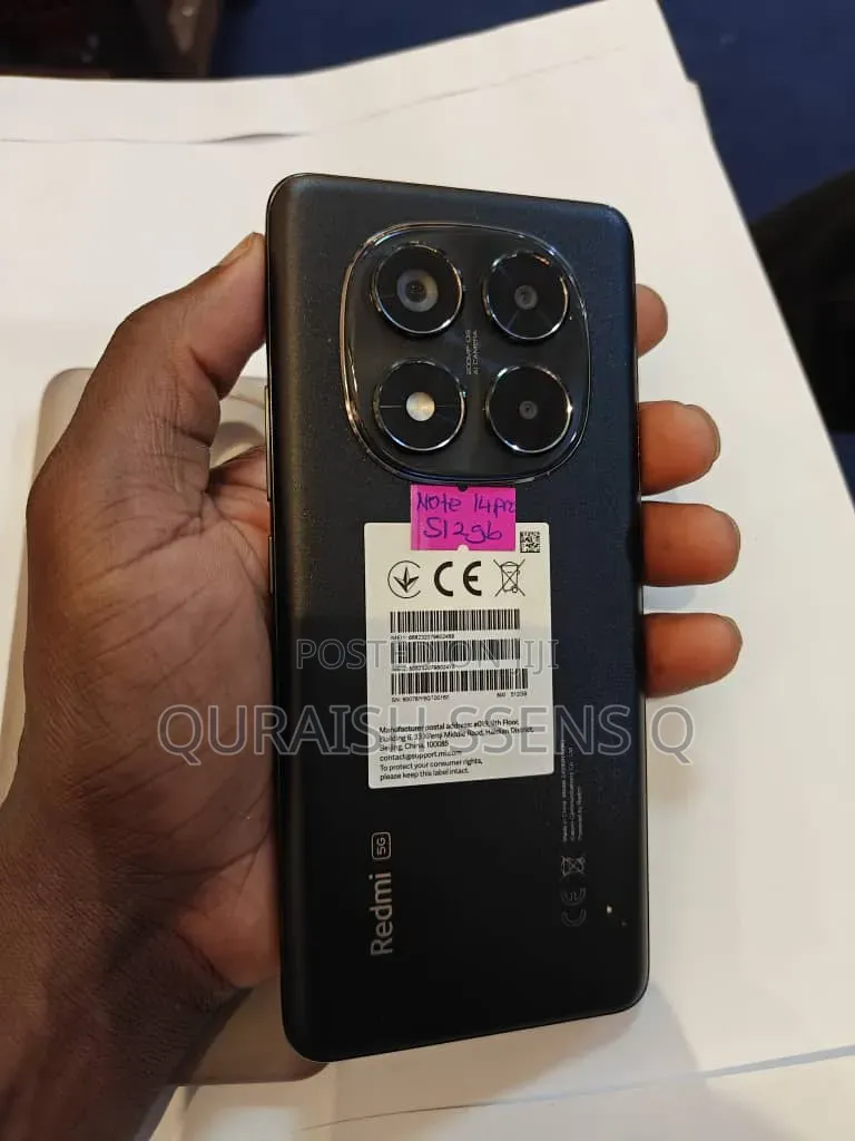 Xiaomi Redmi Note 14 Pro+ 5G 512 GB Black