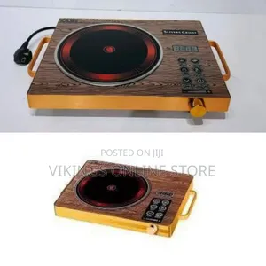 Multi-Desk Plugged Hot Plate 1h Single Burner Electric Ceramic
