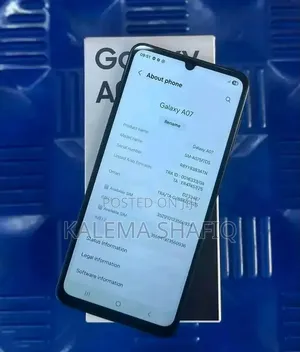 New Samsung Galaxy A07 5G 128 GB Black