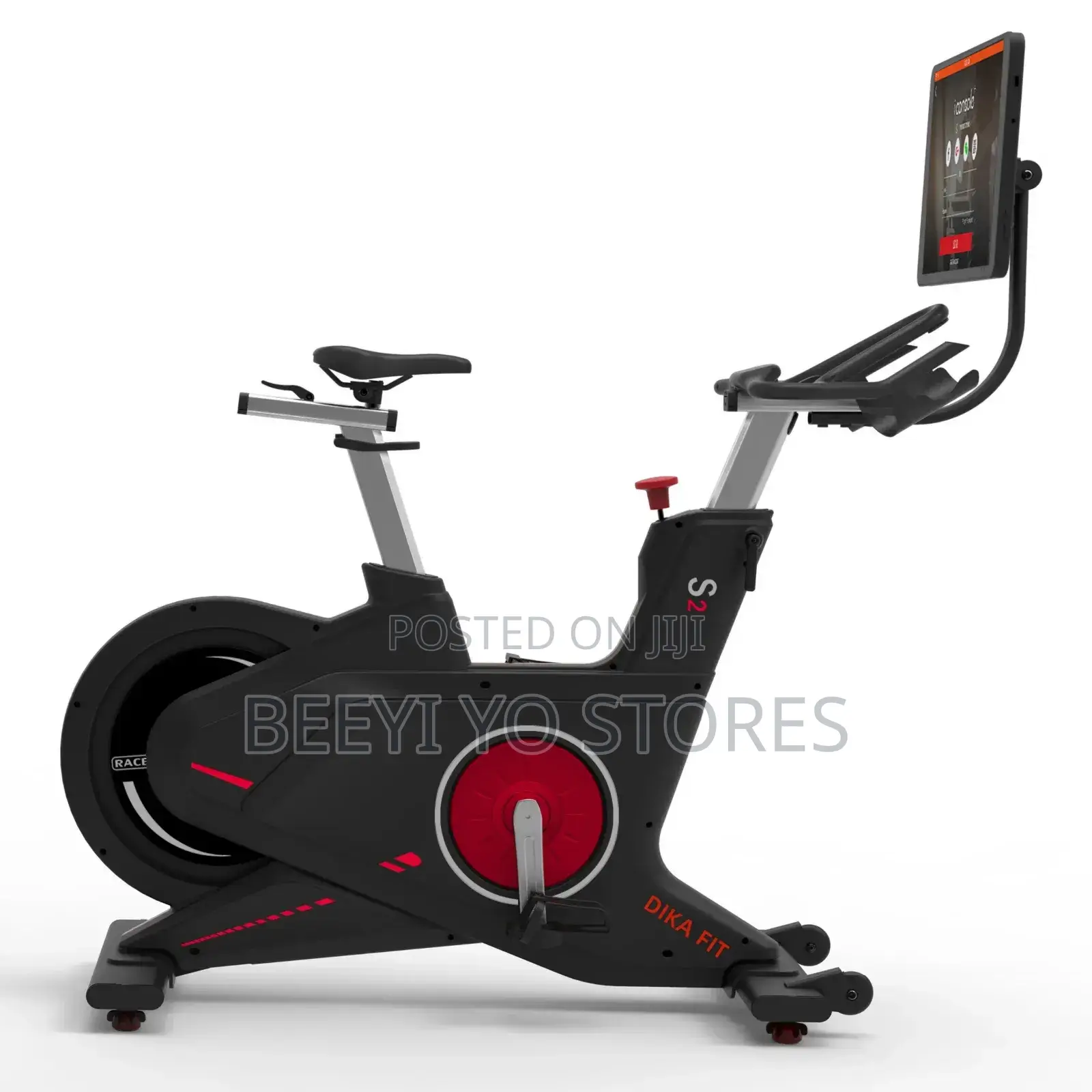 Indoor Exercise / Spinning Bike With Digital Display Screen.
