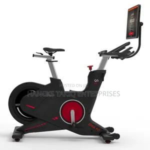 Indoor Exercise / Spinning Bike With Digital Display Screen.