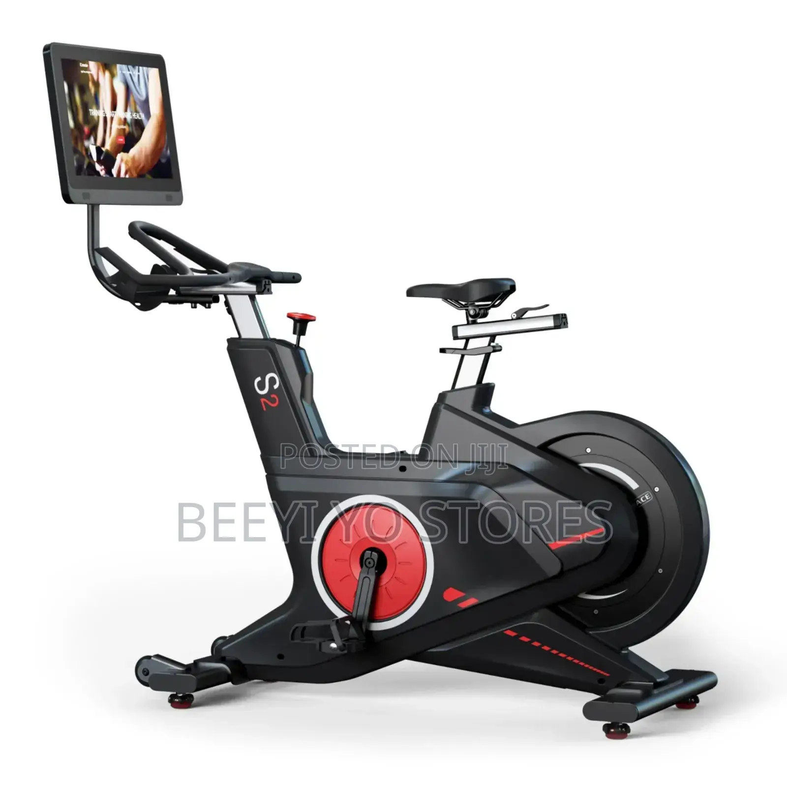 Indoor Exercise / Spinning Bike With Digital Display Screen.