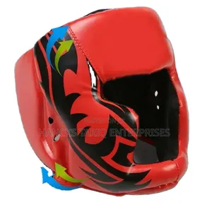 Red Boxing / Sparring Headgear Guard.