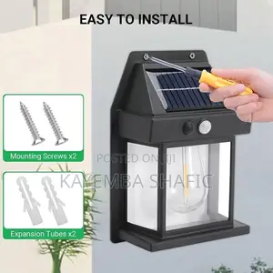 CBK Solar Interaction Wall Lamp BK-888 Outdoor Motion Sensor