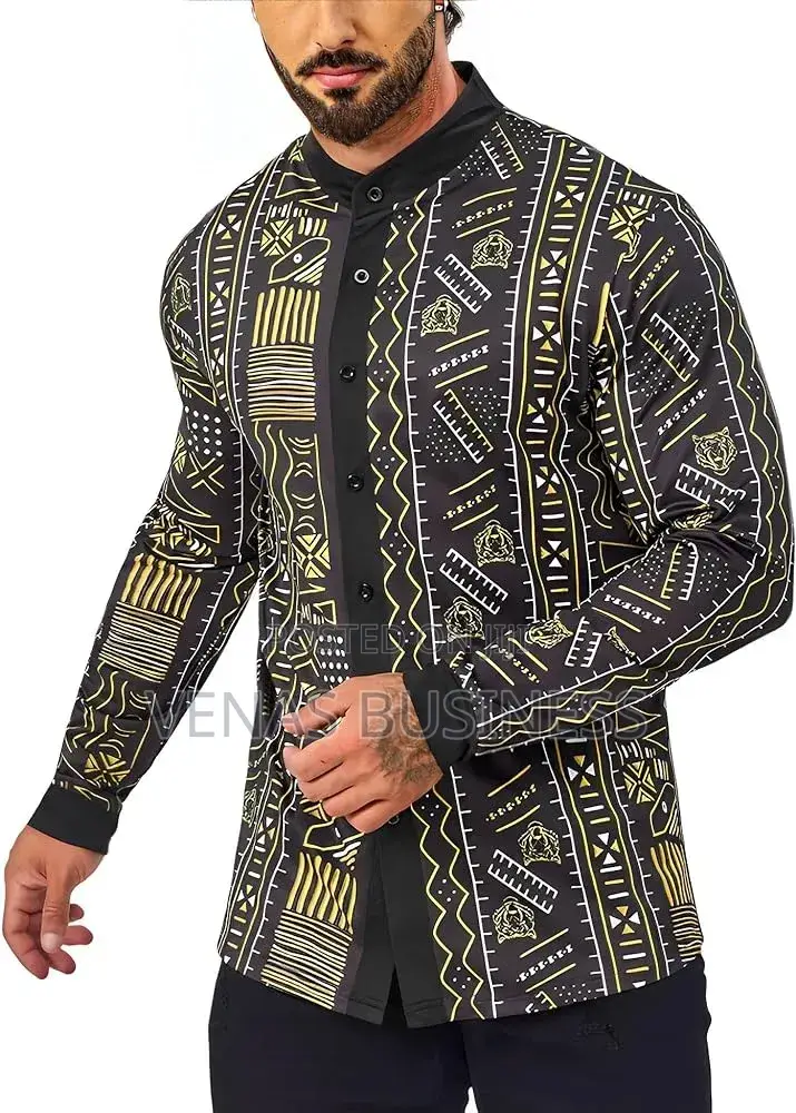 African Print Casual Shirt