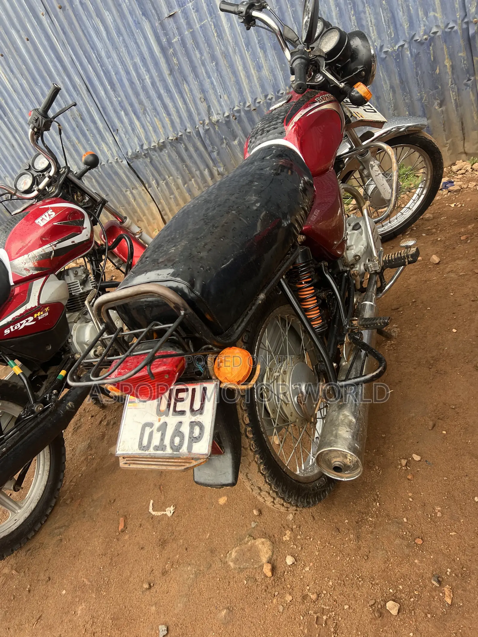 Bajaj Boxer 100 2018 Red