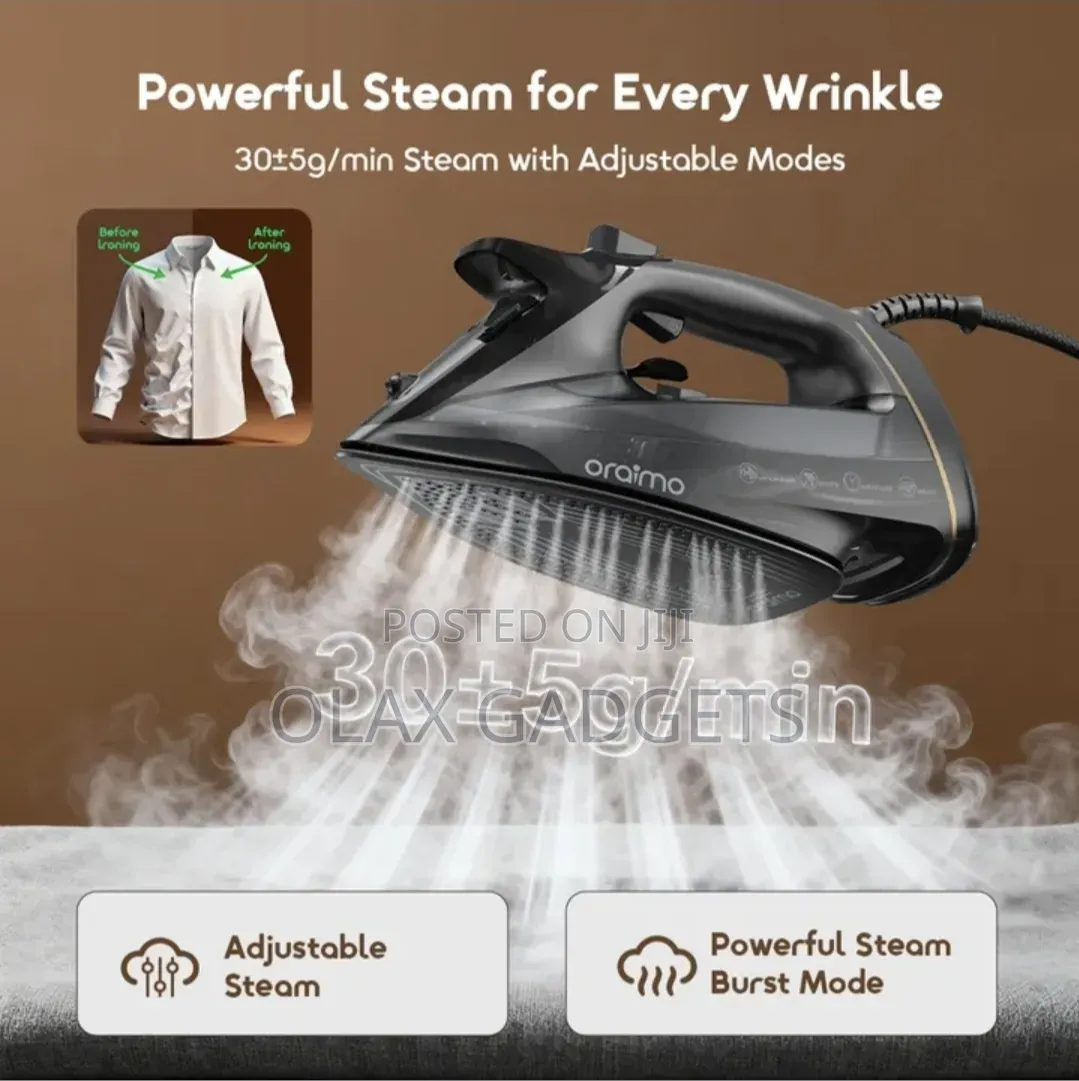 Oraimo SteamCore OEI-511A - 2500W Professional LED Display Steam Iron