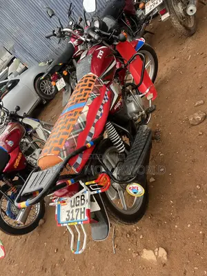 TVS HLX 125 2024 Red