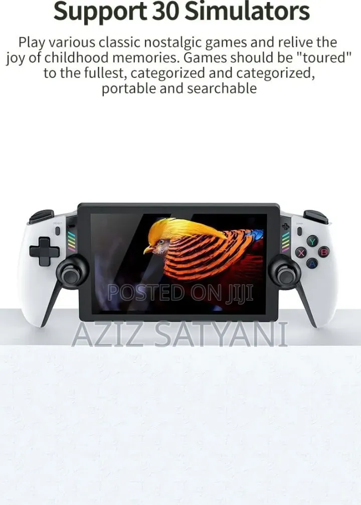 M28 RH Game Console, Emultor, 7.1′′ LCD HD Screen Video Game 4000mAh