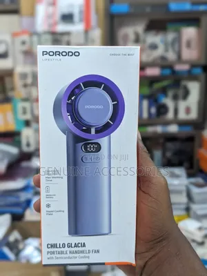 Porodo Lifestyle Chillo Glacia Portable Handheld Turbo Fan
