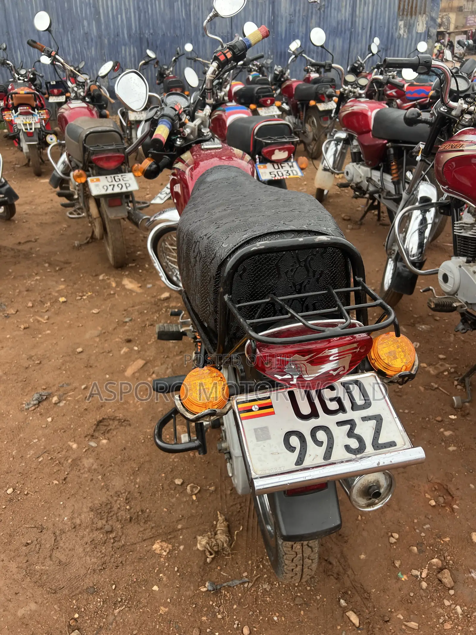 Bajaj Boxer 100 2024 Red