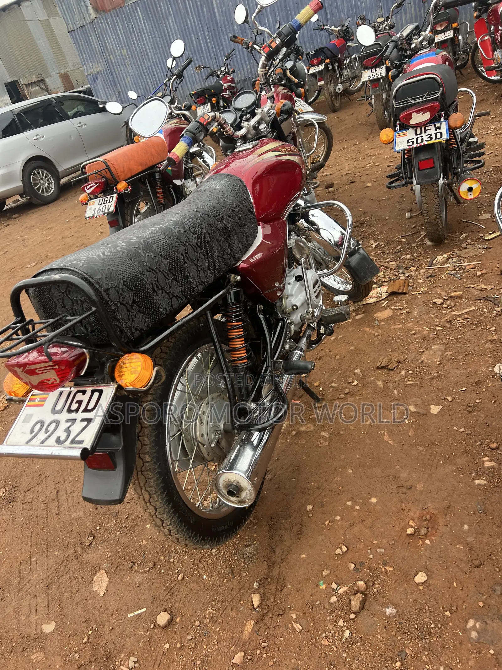 Bajaj Boxer 100 2024 Red