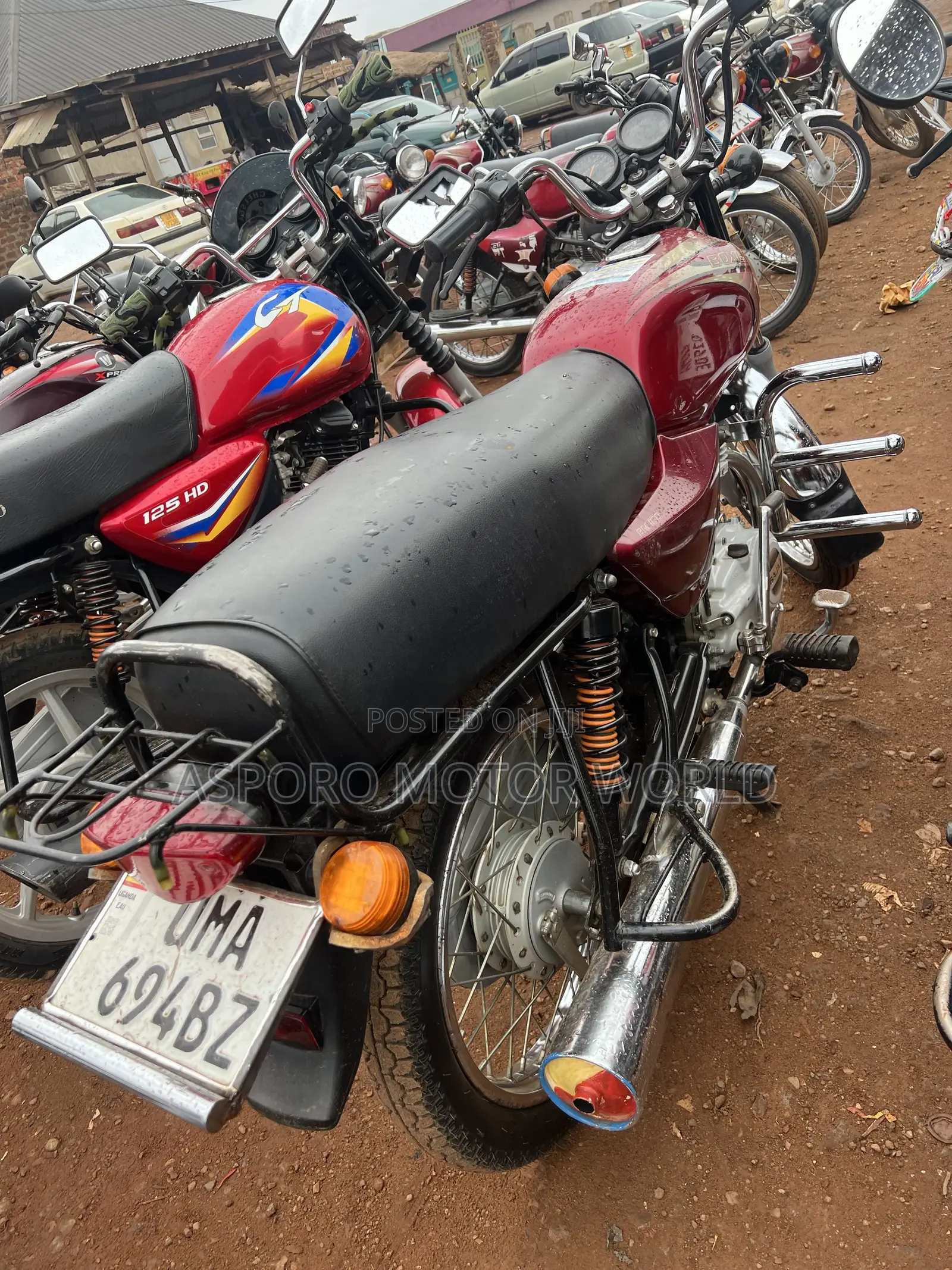 Bajaj Boxer 100 2025 Red