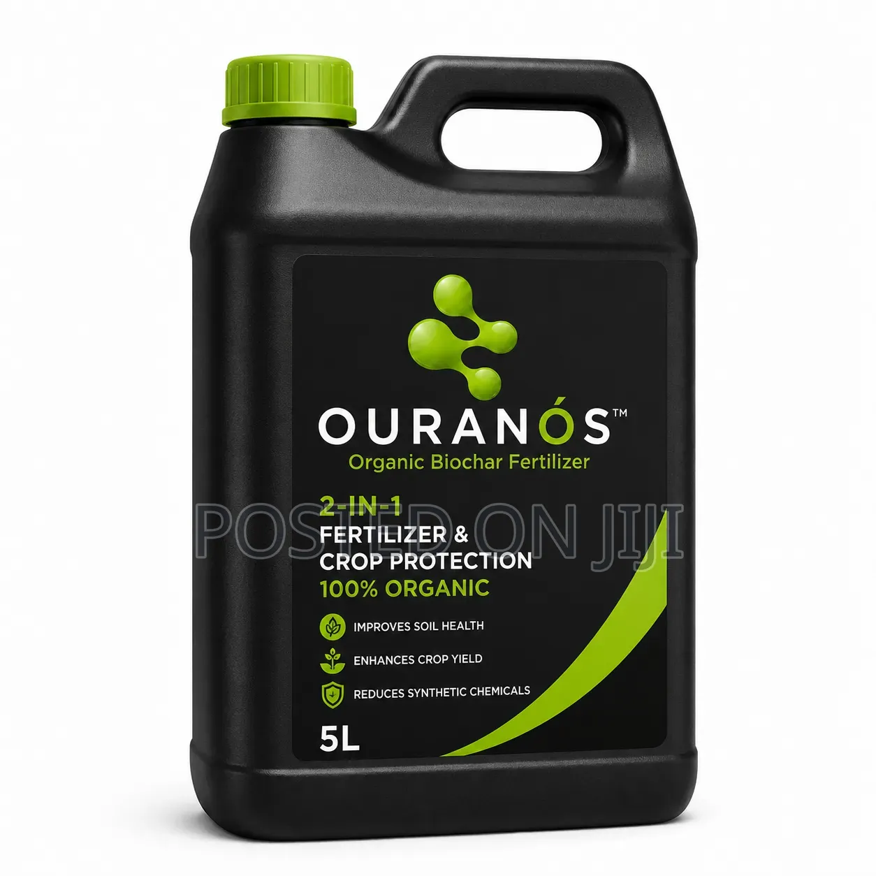 Ouranos Organic Biochar Fertilizer 5L