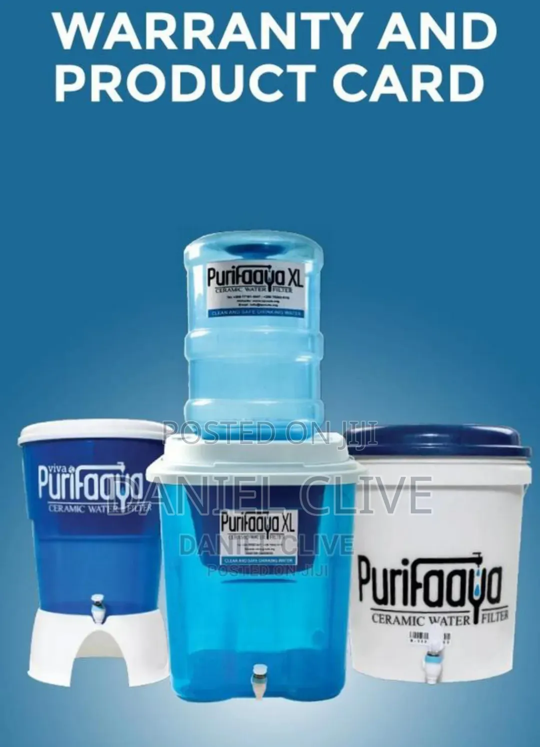 Water Filter / Purifaaya / Water Dispenser