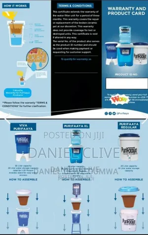 Water Filter / Purifaaya / Water Dispenser