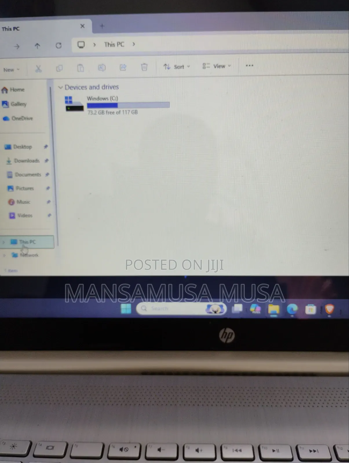 Laptop HP 15 8GB AMD SSD 128GB