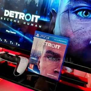Detroit Become a Human PS4 Game Cd for the Playstation 4