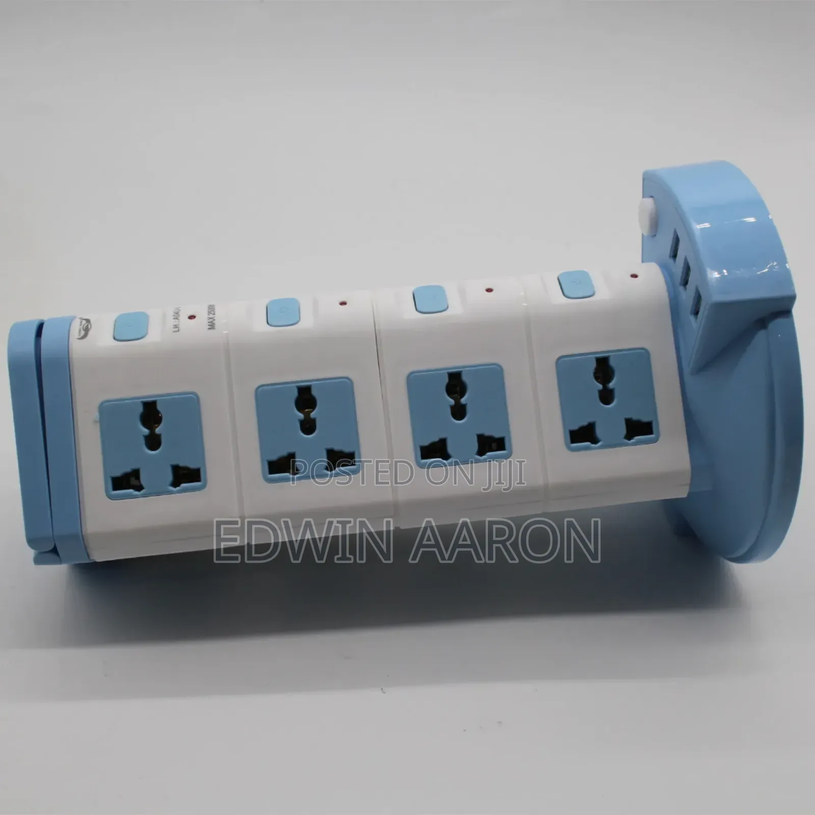 4 Tier Vertical Anti - Static Power Socket