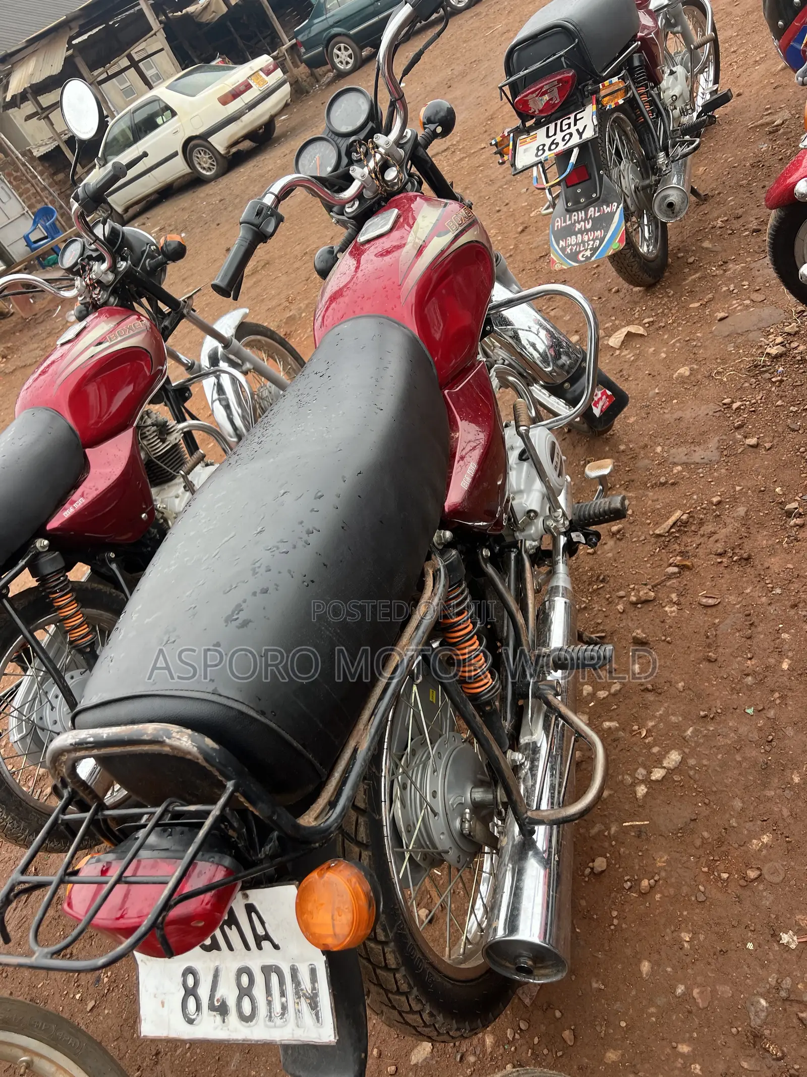 Bajaj Boxer 100 2025 Red