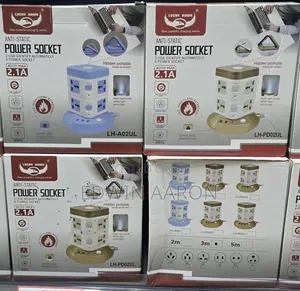 2 Tier Vertical Extension Power Socket