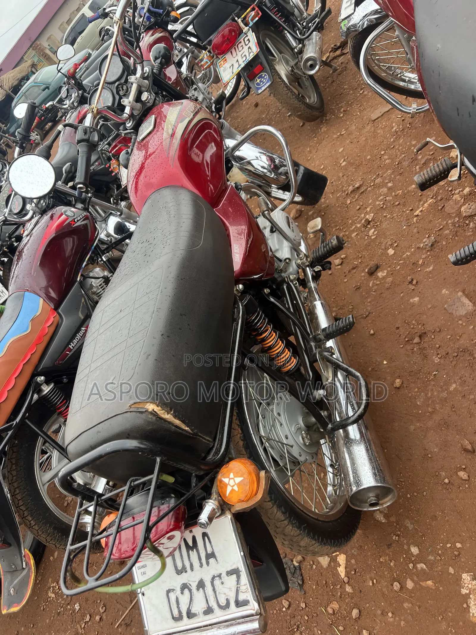 Bajaj Boxer 100 2026 Red