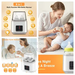 8-in-1 Fast Milk Warmer With Timer