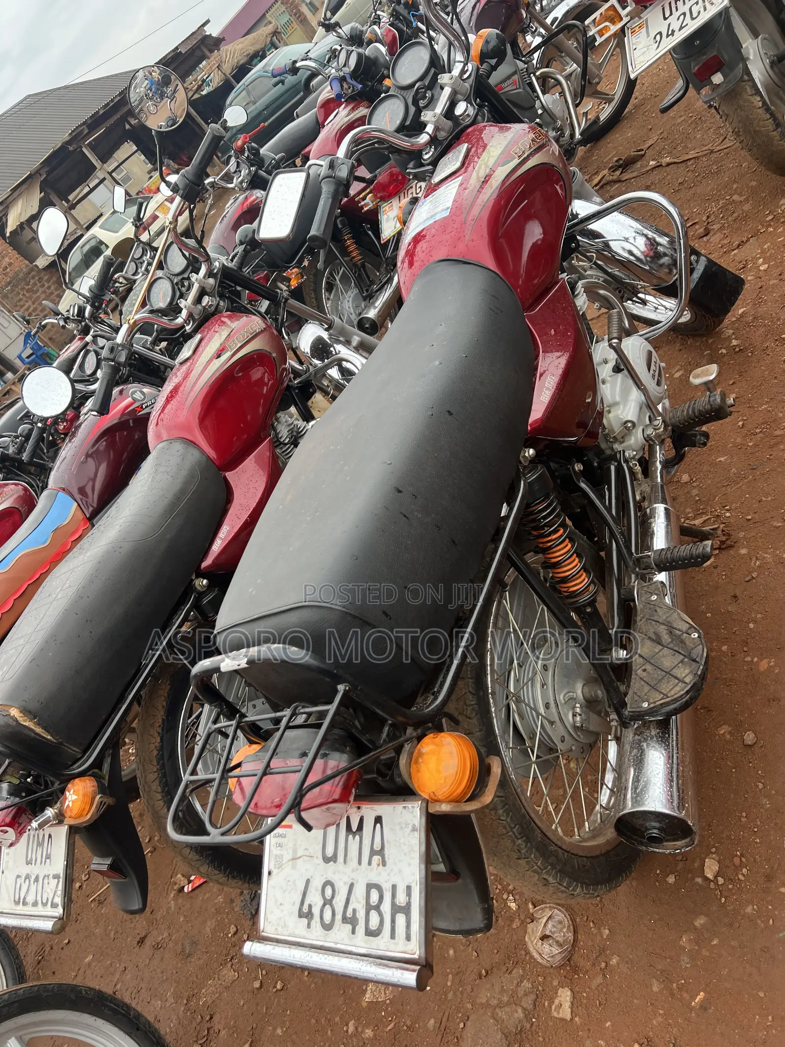 Bajaj Boxer 100 2026 Red