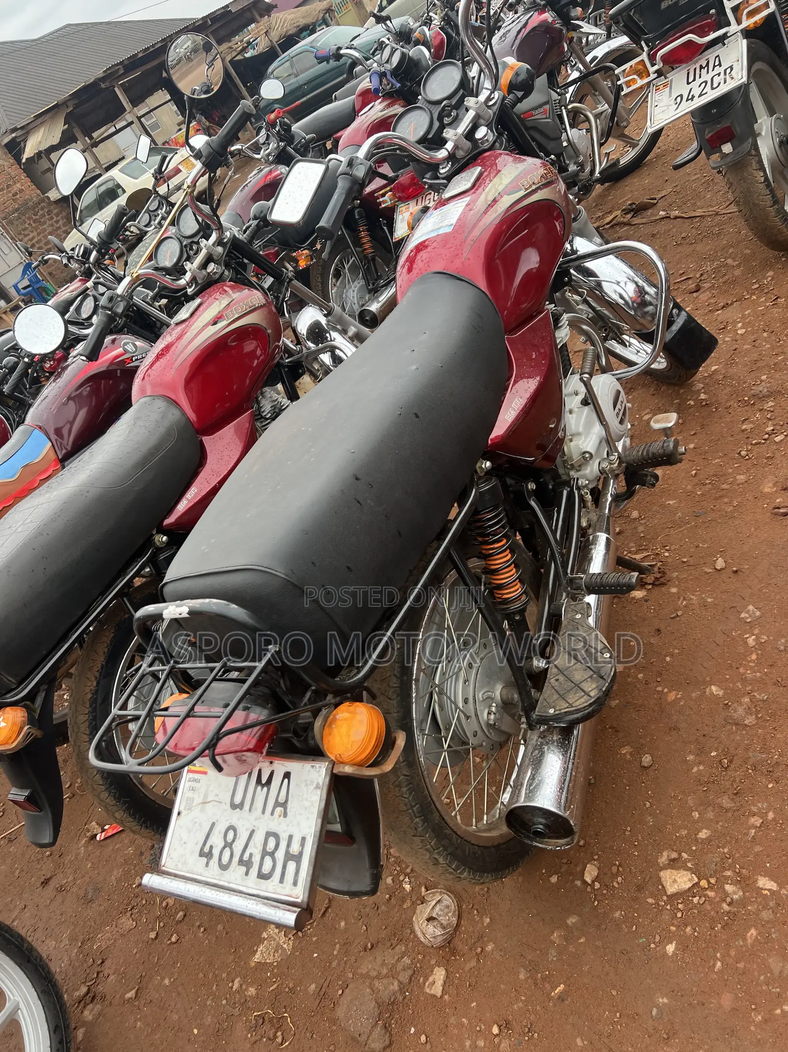 Bajaj Boxer 100 2026 Red