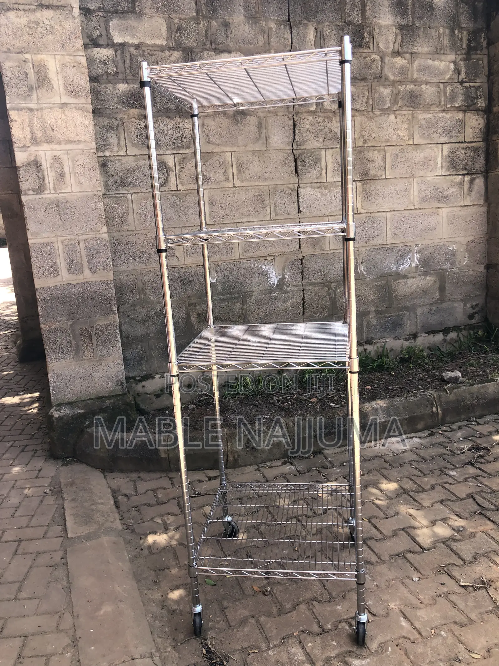 Chrome Wire Shelving