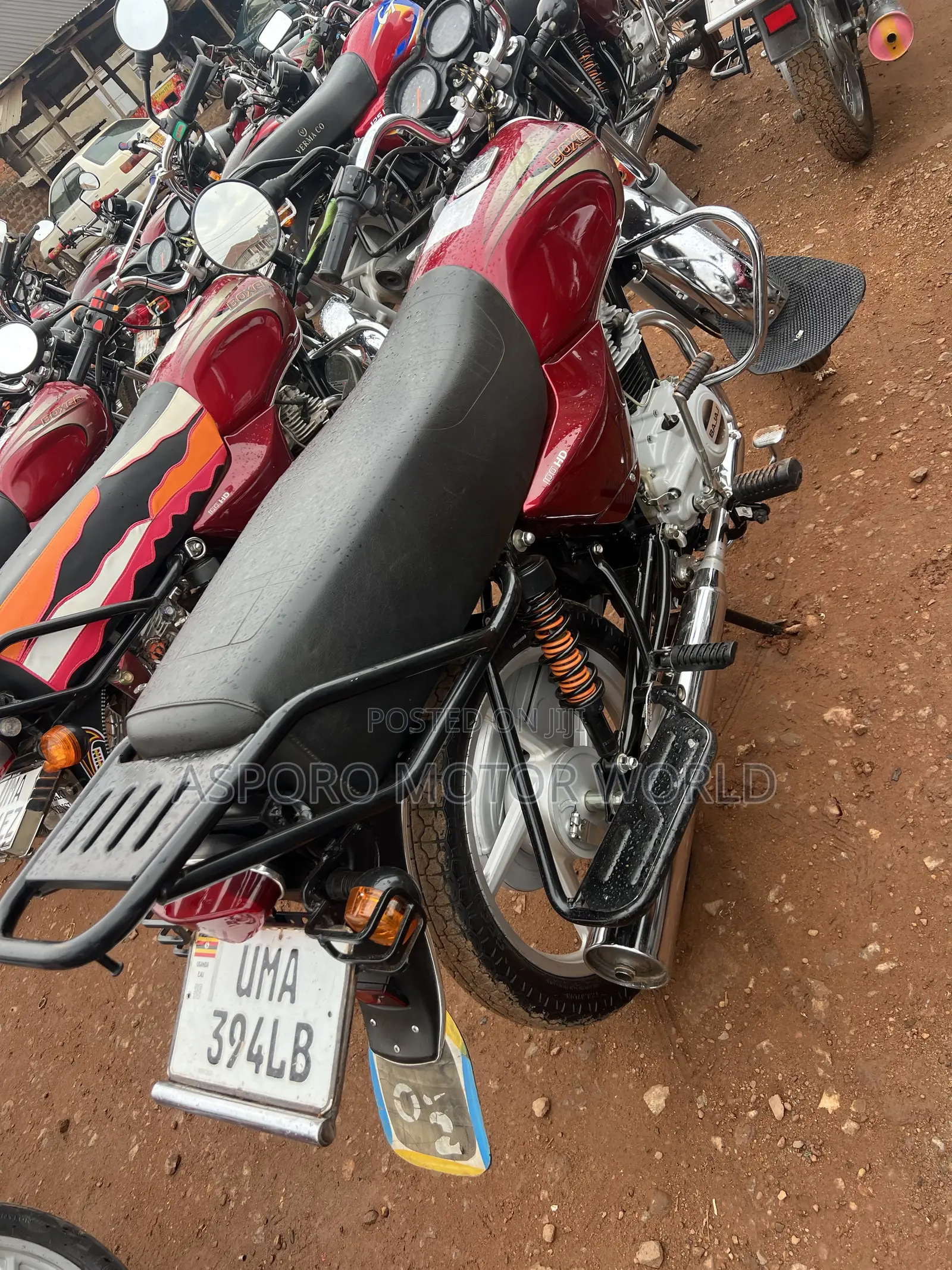 Bajaj Boxer 100 2026 Red