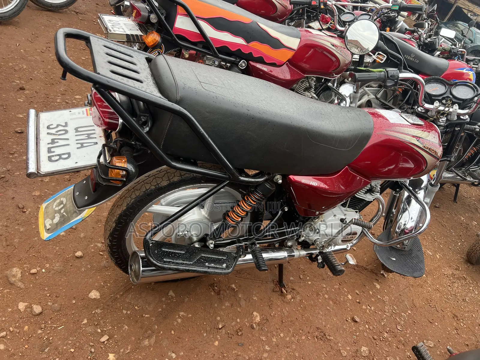 Bajaj Boxer 100 2026 Red