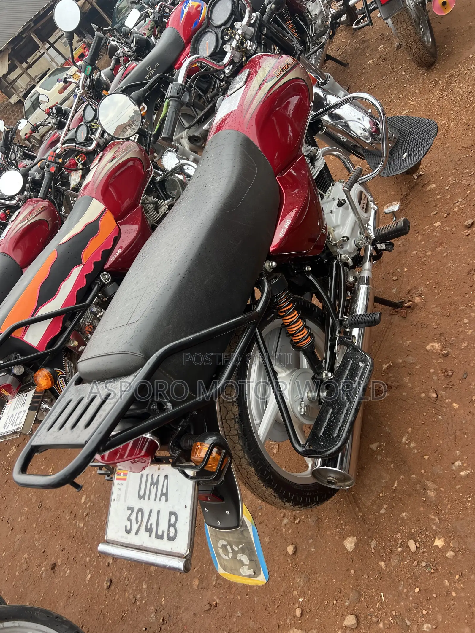 Bajaj Boxer 100 2026 Red