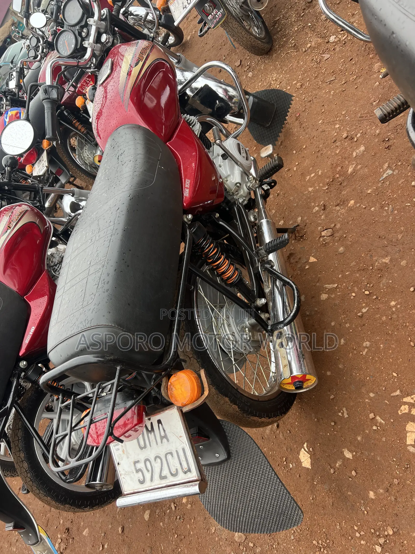 Bajaj Boxer 100 2026 Red