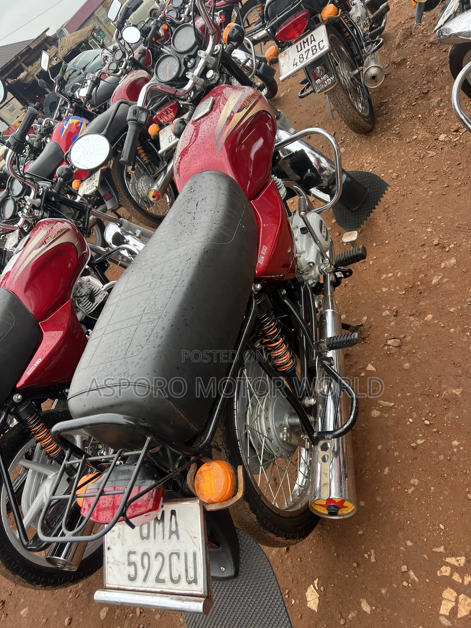 Bajaj Boxer 100 2026 Red