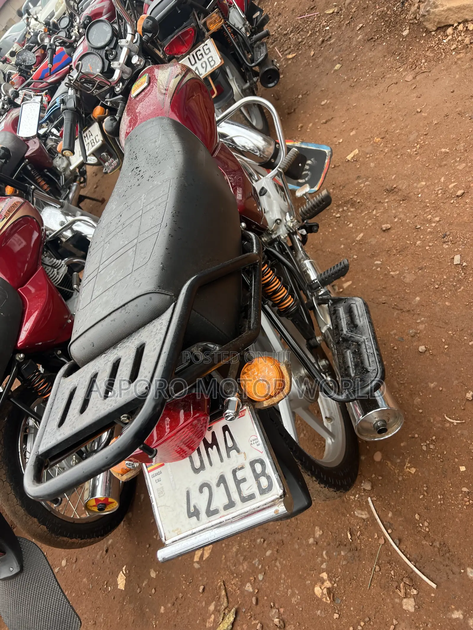Bajaj Boxer 100 2026 Red