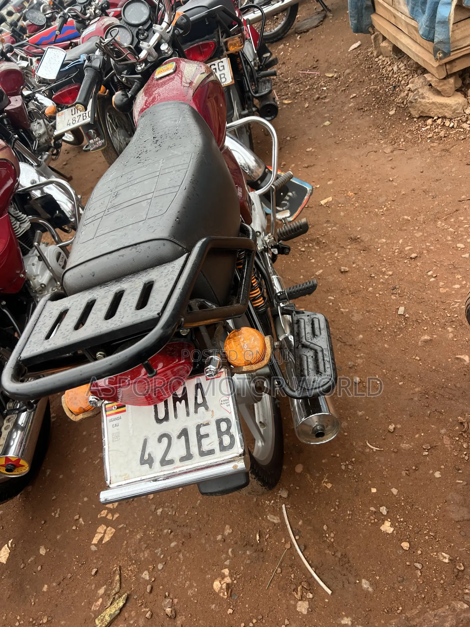Bajaj Boxer 100 2026 Red