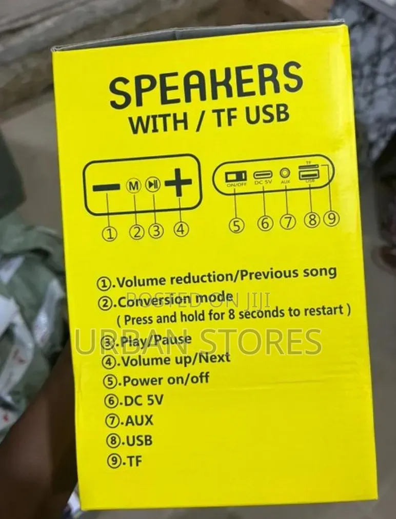 Boombrst Bluetooth Rechargeable Speaker Fm Radio