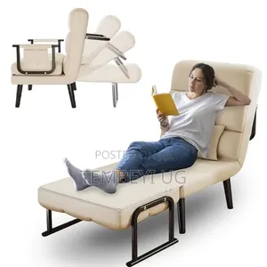 Recliner Chair Bed With 5 Position Adjustable Backrest