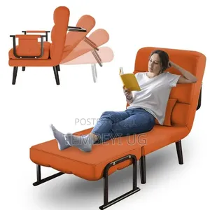 Recliner Chair Bed With 5 Position Adjustable Backrest
