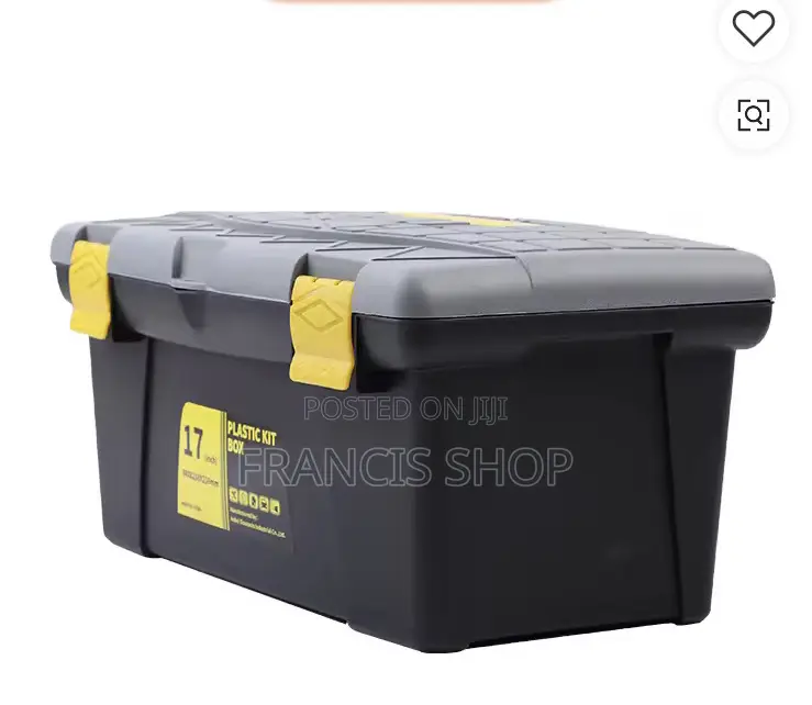 Heavy Duty Black Plastic Storage /Equipment Boxes