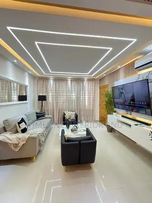 Luxury Living Room Gypsum Ceilings