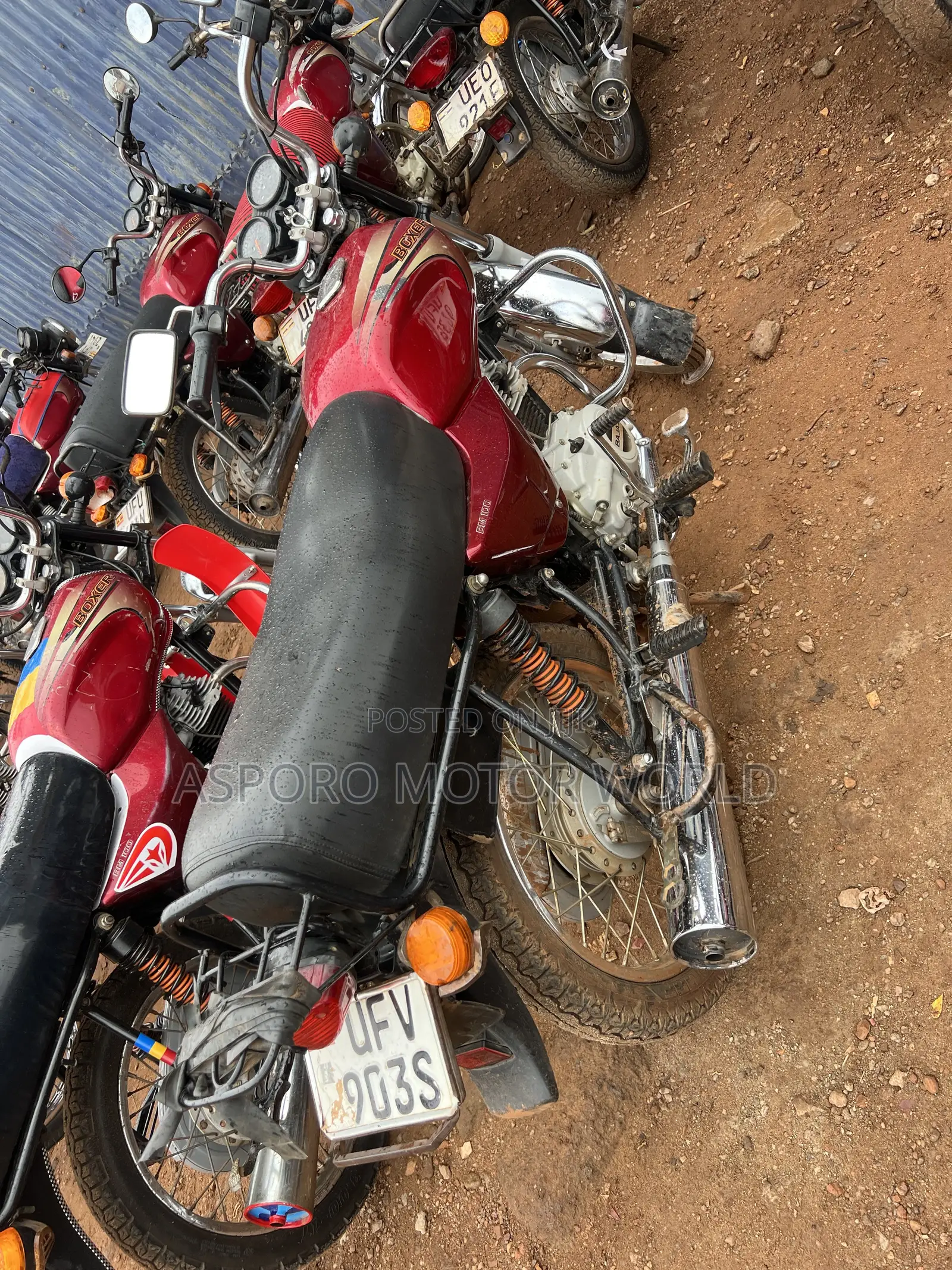 Bajaj Boxer 100 2023 Red
