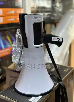 Rechargeable Megaphone With Bluetooth, USB and Microphone