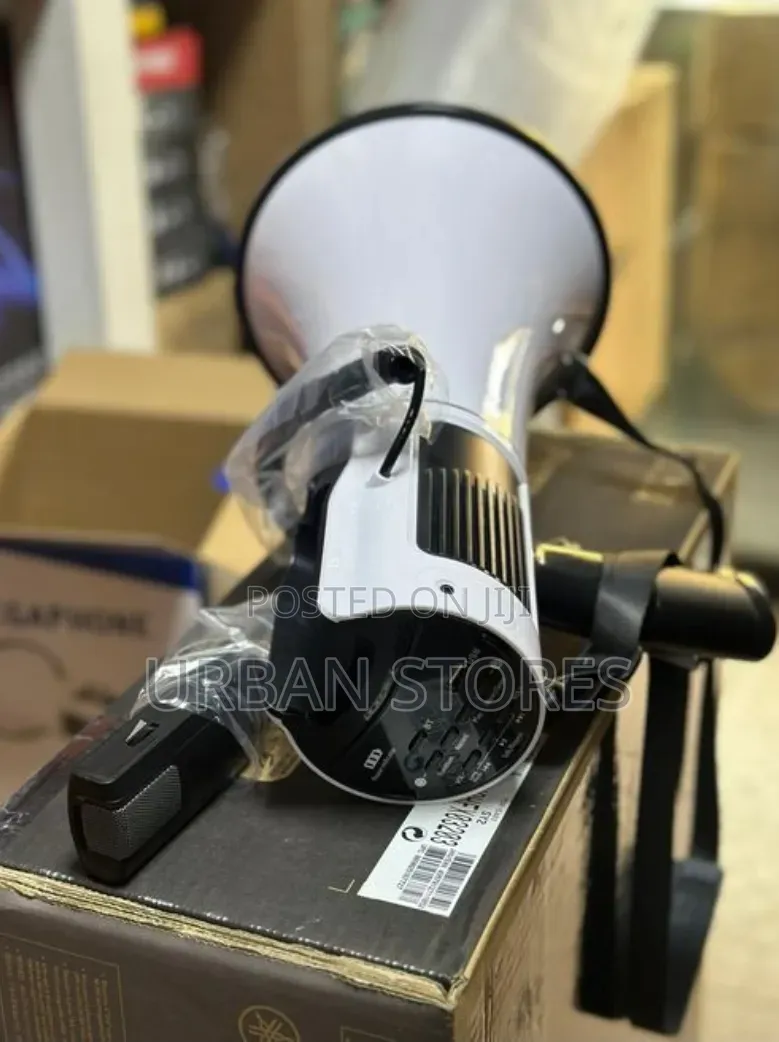 Rechargeable Megaphone With Bluetooth, USB and Microphone