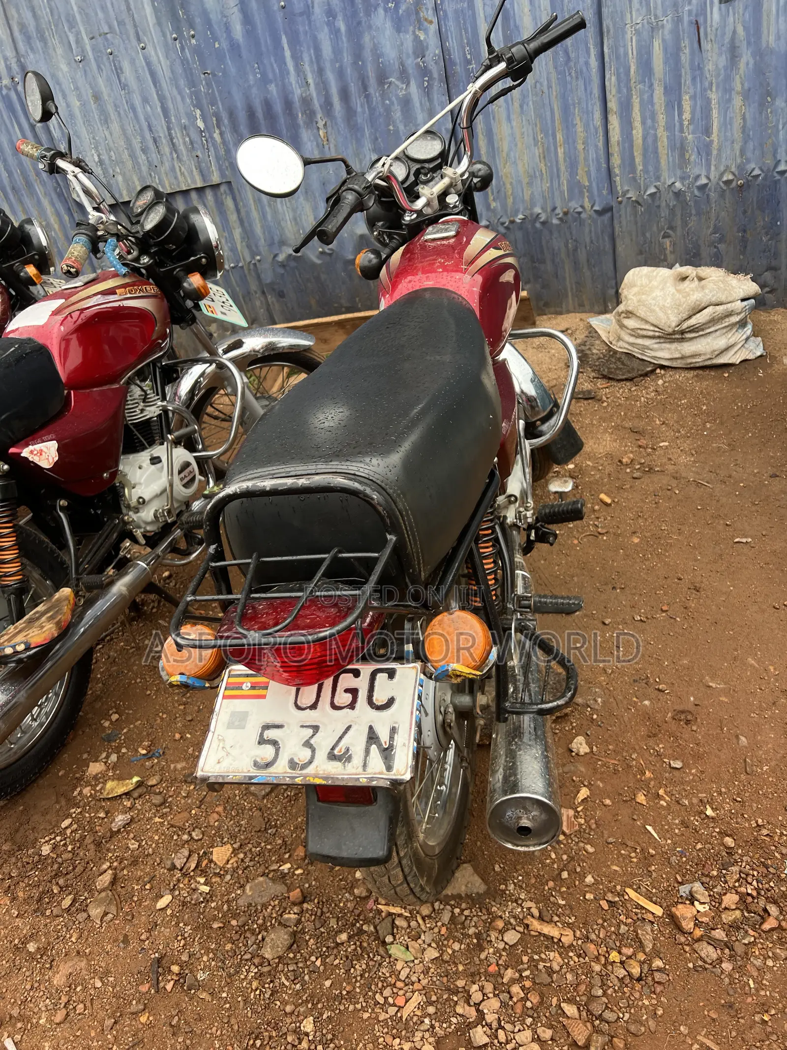 Bajaj Boxer 100 2023 Red